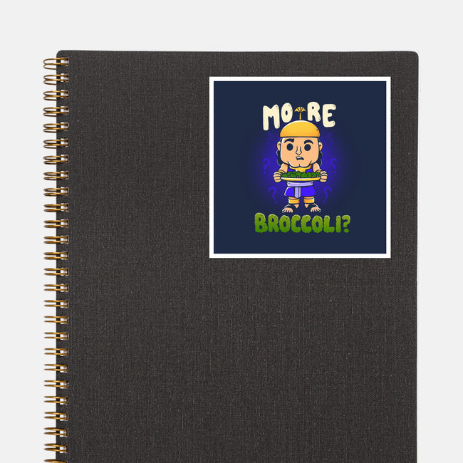 More Broccoli-None-Glossy-Sticker-Vallina84