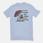 Survive Today-Womens-Fitted-Tee-Claudia