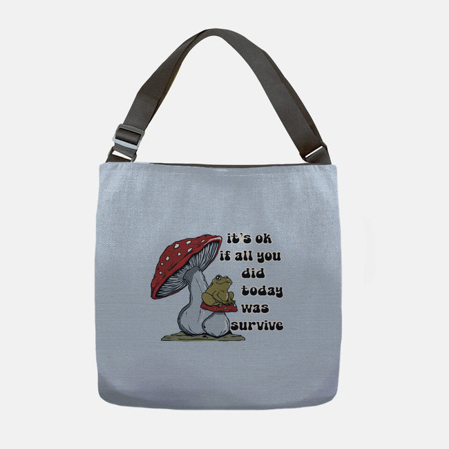 Survive Today-None-Adjustable Tote-Bag-Claudia