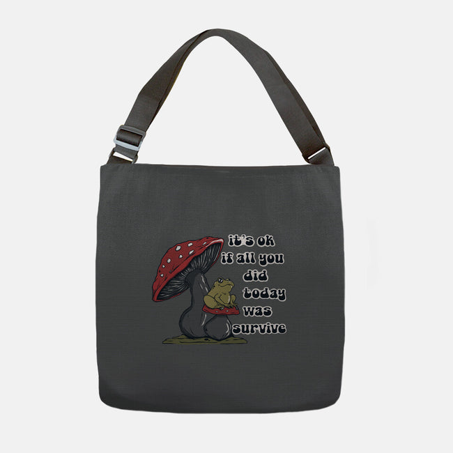 Survive Today-None-Adjustable Tote-Bag-Claudia