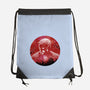 Galaxy Crimson Vigilante-None-Drawstring-Bag-Astrobot Invention