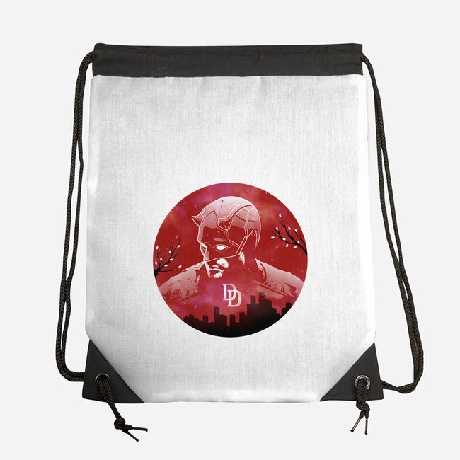 Galaxy Crimson Vigilante-None-Drawstring-Bag-Astrobot Invention