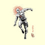 Scarlet Vigilante Sumi-E-None-Drawstring-Bag-Astrobot Invention