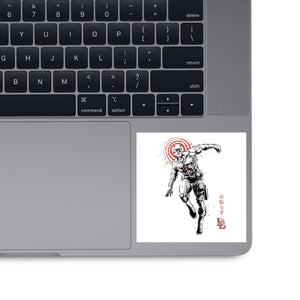 Scarlet Vigilante Sumi-E