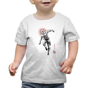 Scarlet Vigilante Sumi-E