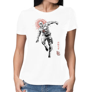 Scarlet Vigilante Sumi-E