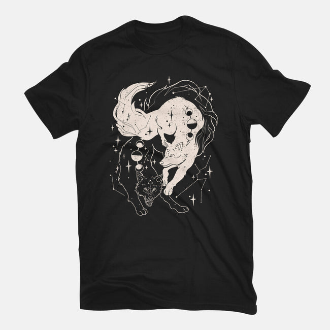 Tamed Wolf-Womens-Fitted-Tee-yumie