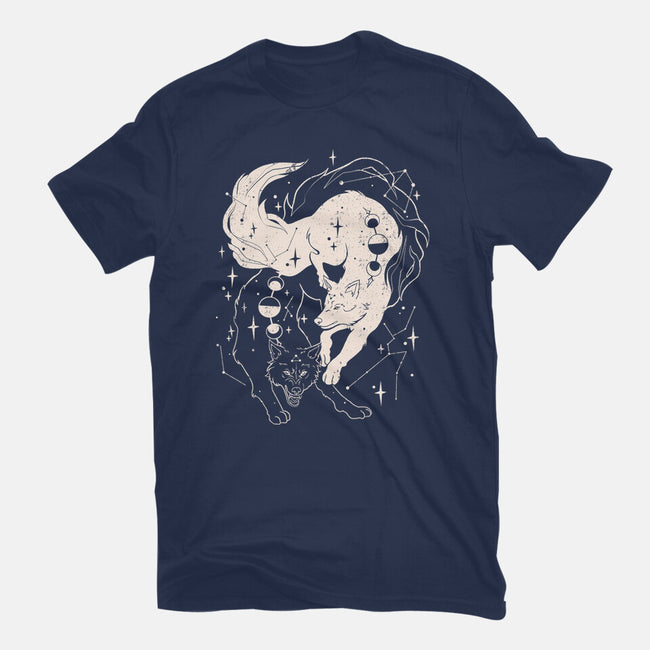 Tamed Wolf-Womens-Fitted-Tee-yumie