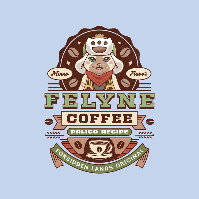 Felyne Palico Coffee Vintage-Womens-Fitted-Tee-LAGELANTEE