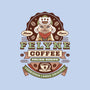 Felyne Palico Coffee Vintage-Womens-Fitted-Tee-LAGELANTEE