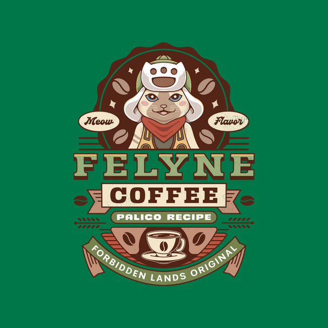 Felyne Palico Coffee Vintage-Womens-Fitted-Tee-LAGELANTEE