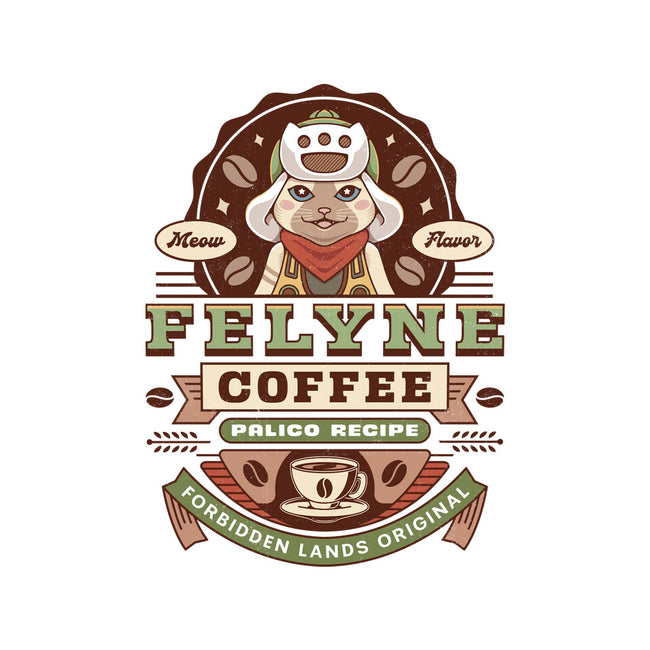 Felyne Palico Coffee Vintage-Womens-Fitted-Tee-LAGELANTEE