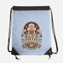 Felyne Palico Coffee Vintage-None-Drawstring-Bag-LAGELANTEE