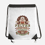 Felyne Palico Coffee Vintage-None-Drawstring-Bag-LAGELANTEE