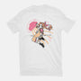 Jellyfish Girl-Womens-Fitted-Tee-naomori