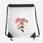 Jellyfish Girl-None-Drawstring-Bag-naomori