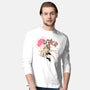 Jellyfish Girl-Mens-Long Sleeved-Tee-naomori