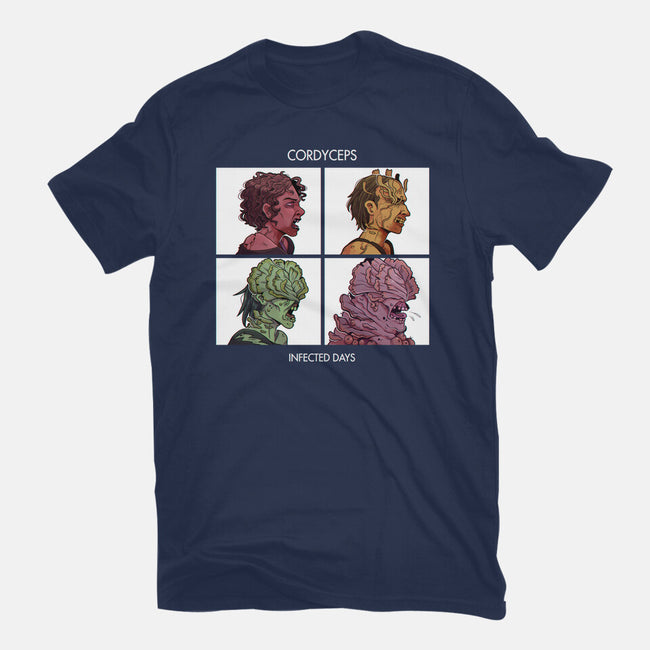 Cordyceps Infected Days-Womens-Fitted-Tee-Zaia Bloom