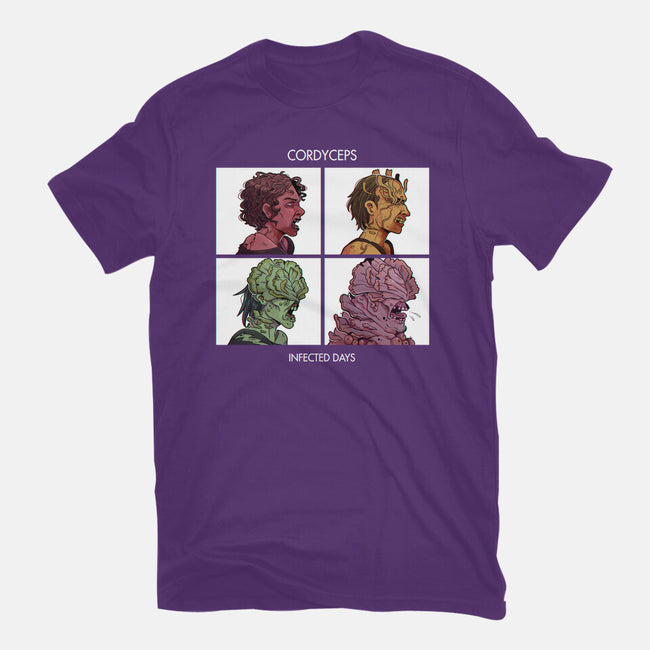 Cordyceps Infected Days-Mens-Basic-Tee-Zaia Bloom