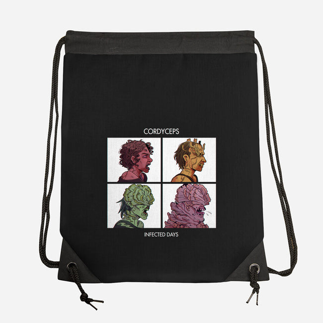 Cordyceps Infected Days-None-Drawstring-Bag-Zaia Bloom