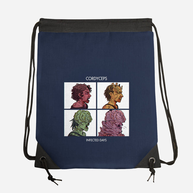 Cordyceps Infected Days-None-Drawstring-Bag-Zaia Bloom