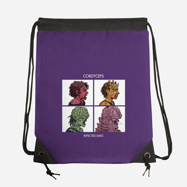 Cordyceps Infected Days-None-Drawstring-Bag-Zaia Bloom