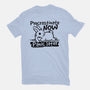 Procrastinate Now Panic Later-Womens-Fitted-Tee-NemiMakeit