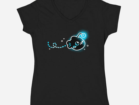 Swimming Anglerfish