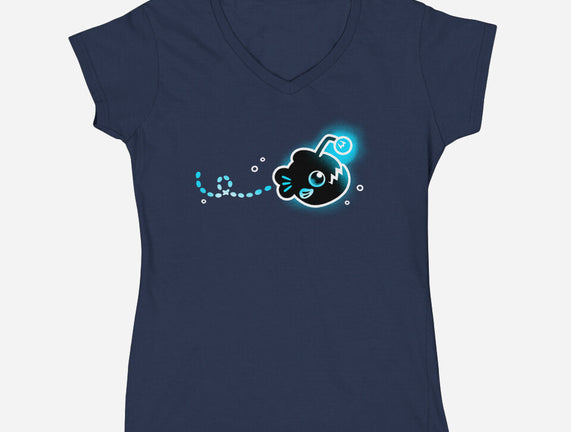 Swimming Anglerfish