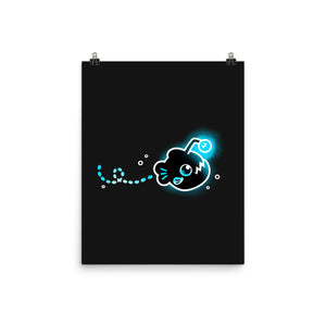 Swimming Anglerfish