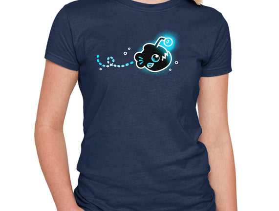 Swimming Anglerfish
