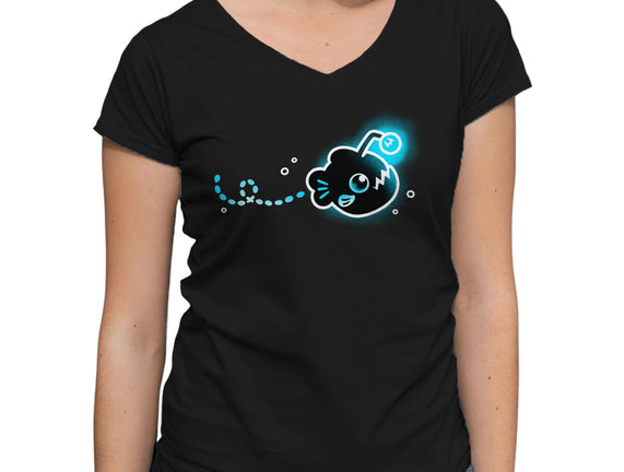 Swimming Anglerfish