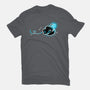 Swimming Anglerfish-Womens-Fitted-Tee-NemiMakeit