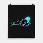 Swimming Anglerfish-None-Matte-Poster-NemiMakeit