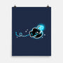 Swimming Anglerfish-None-Matte-Poster-NemiMakeit