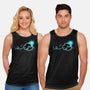 Swimming Anglerfish-Unisex-Basic-Tank-NemiMakeit