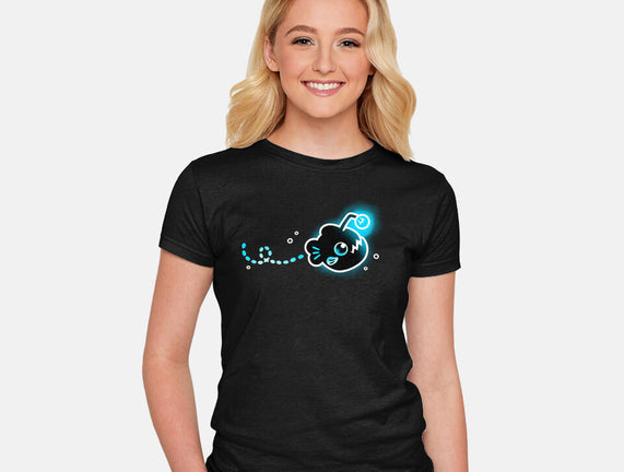 Swimming Anglerfish