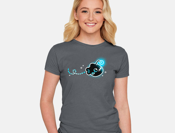 Swimming Anglerfish