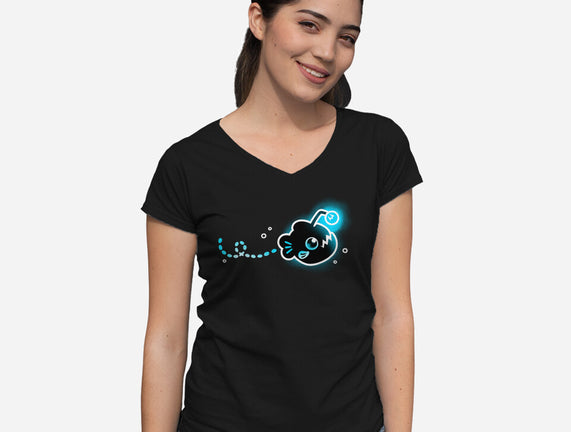 Swimming Anglerfish