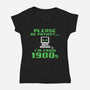 From 1900s-Womens-V-Neck-Tee-NemiMakeit