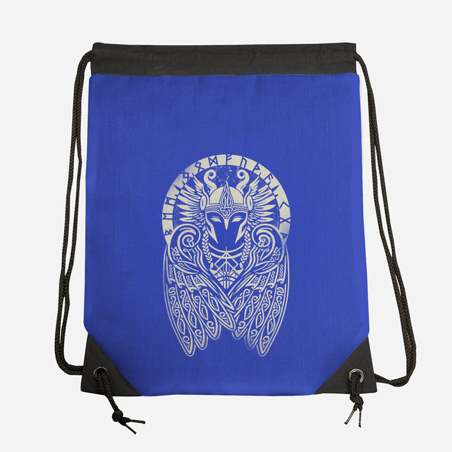 Valkyrie Warrior-None-Drawstring-Bag-NemiMakeit