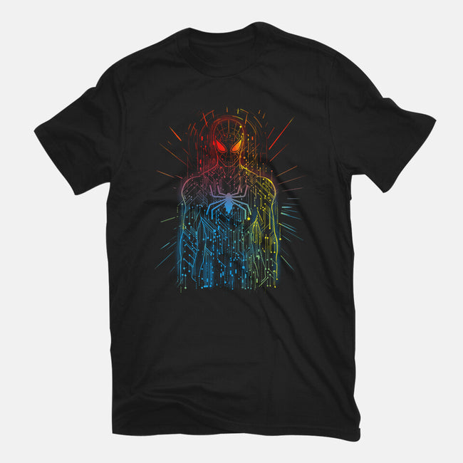 Spider Board-Womens-Fitted-Tee-kharmazero