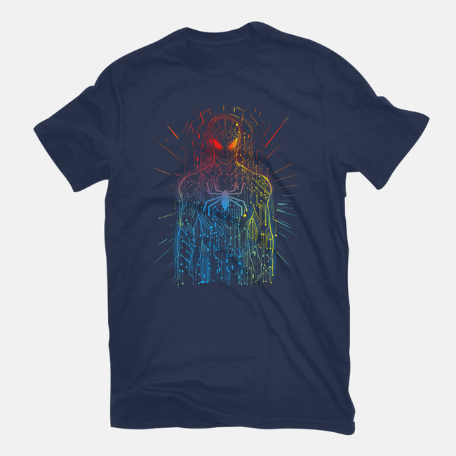 Spider Board-Mens-Basic-Tee-kharmazero