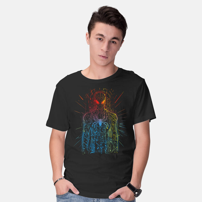 Spider Board-Mens-Basic-Tee-kharmazero