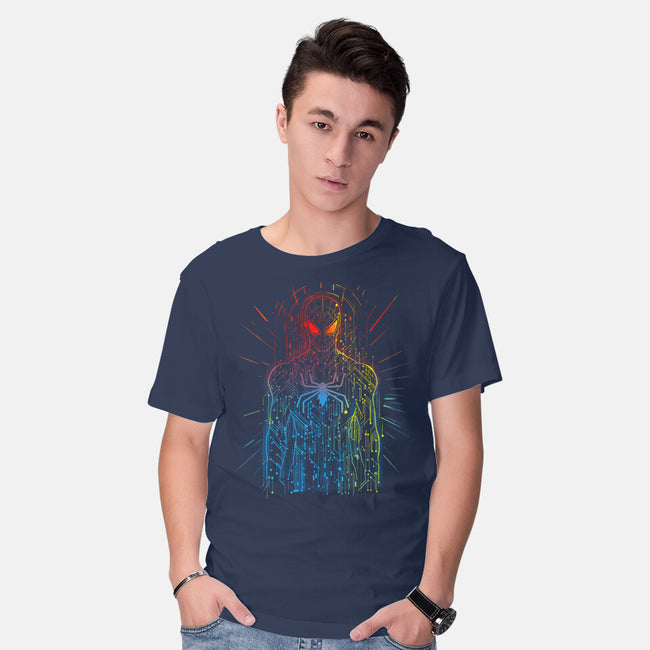 Spider Board-Mens-Basic-Tee-kharmazero
