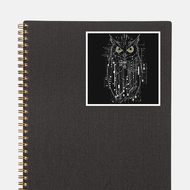 Owl Of Tomorrow-None-Glossy-Sticker-kharmazero