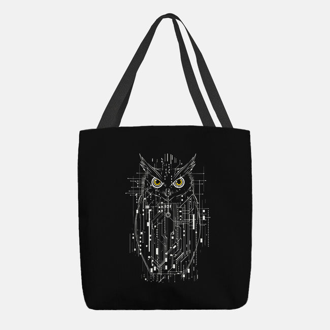 Owl Of Tomorrow-None-Basic Tote-Bag-kharmazero
