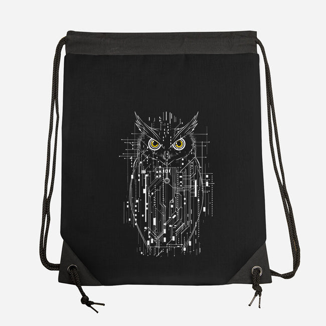 Owl Of Tomorrow-None-Drawstring-Bag-kharmazero