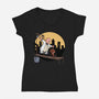 Matt And Wilson-Womens-V-Neck-Tee-zascanauta