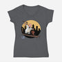 Matt And Wilson-Womens-V-Neck-Tee-zascanauta